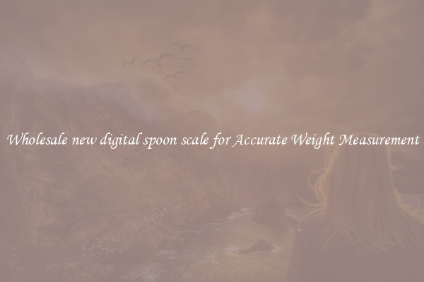 Wholesale new digital spoon scale for Accurate Weight Measurement