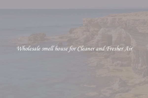 Wholesale smell house for Cleaner and Fresher Air